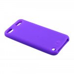 Wholesale iPod Touch 5 Silicone Skin Case (Purple)